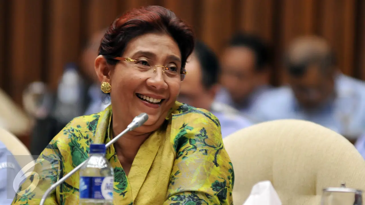 Menteri Kelautan Perikanan Susi Pudjiastuti