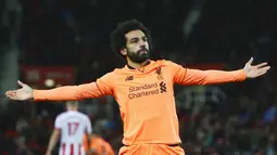 1. Mohamed Salah (Liverpool) - 12 Gol. (AFP/Geoff Caddick)
