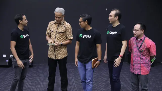 Gubernur Ganjar Pranowo Rangkul Gojek Wujudkan Jateng Smart Province