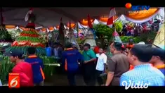 Ribuan tumpeng panen merupakan wujud syukur dari para petani hasil yang melimpah, tumpeng yang termegah merupakan tumpeng 1,2 ton labu siem atau yang dikenal nama cepan yang merupakan tanaman unggulan dari para petani.