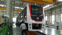 Sky Train Bandara International Soekarno-Hatta, Cengkareng, Banten. (Dok AP II)