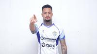 Joao Rodriguez, pemain baru&nbsp;PSKC Cimahi asal Kolombia. (Bola.com/Erwin Snaz)