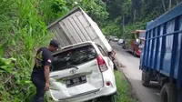 Ini Dugaan Penyebab Kecelakaan Beruntun di Jalur Wisata Pesawaran Lampung