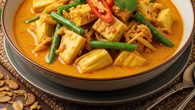 Cara Buat Gulai Nangka Padang di Magic Com