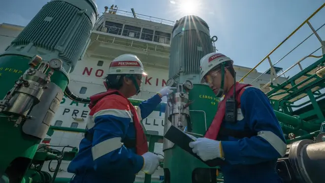 PT Pertamina Patra Niaga menambah pasokan energi nasional melalui kedatangan Armada Pertamina Gas 1 (PG1) yang membawa sekitar 45,9 ribu metrik ton Liquefied Petroleum Gas (LPG) dari Freeport, Texas, Amerika Serikat. Dok PPN