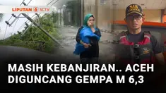 Badan Penanggulangan Bencana Aceh mencatat ada 16 kota dan kabupaten di Aceh yang terendam banjir. Dan di saat yang sama, gempa magnitudo 6,3 mengguncang Aceh dan merusak sejumlah bangunan.