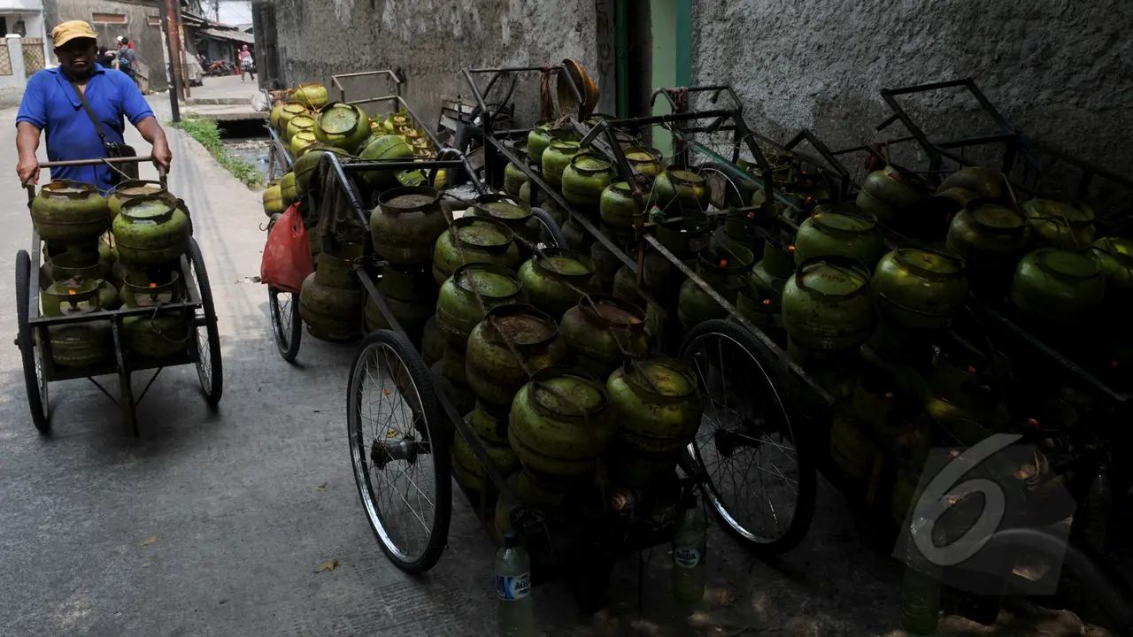 Cegah Subsidi Salah Sasaran, Pertamina Labeli Tabung Gas Elpiji 3Kg