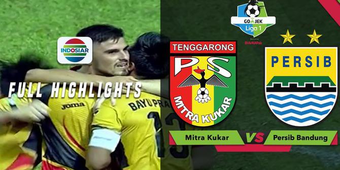 VIDEO: Highlights Liga 1 2018, Mitra Kukar Vs Persib 1-0