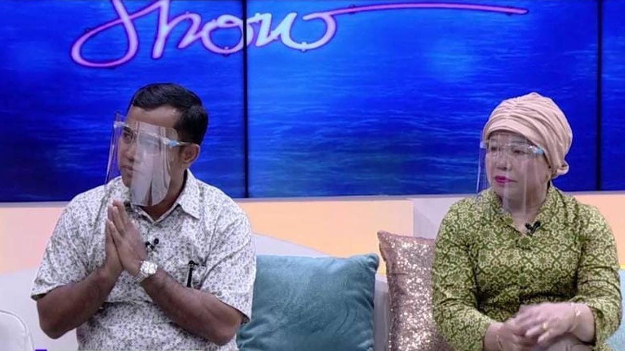 Haji Faisal dan istrinya, Dewi Zuhriati saat hadir di program Hotman Paris Show