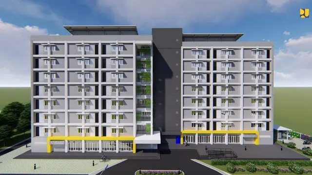 Rusun Politeknik PU di Semarang. Dok PUPR