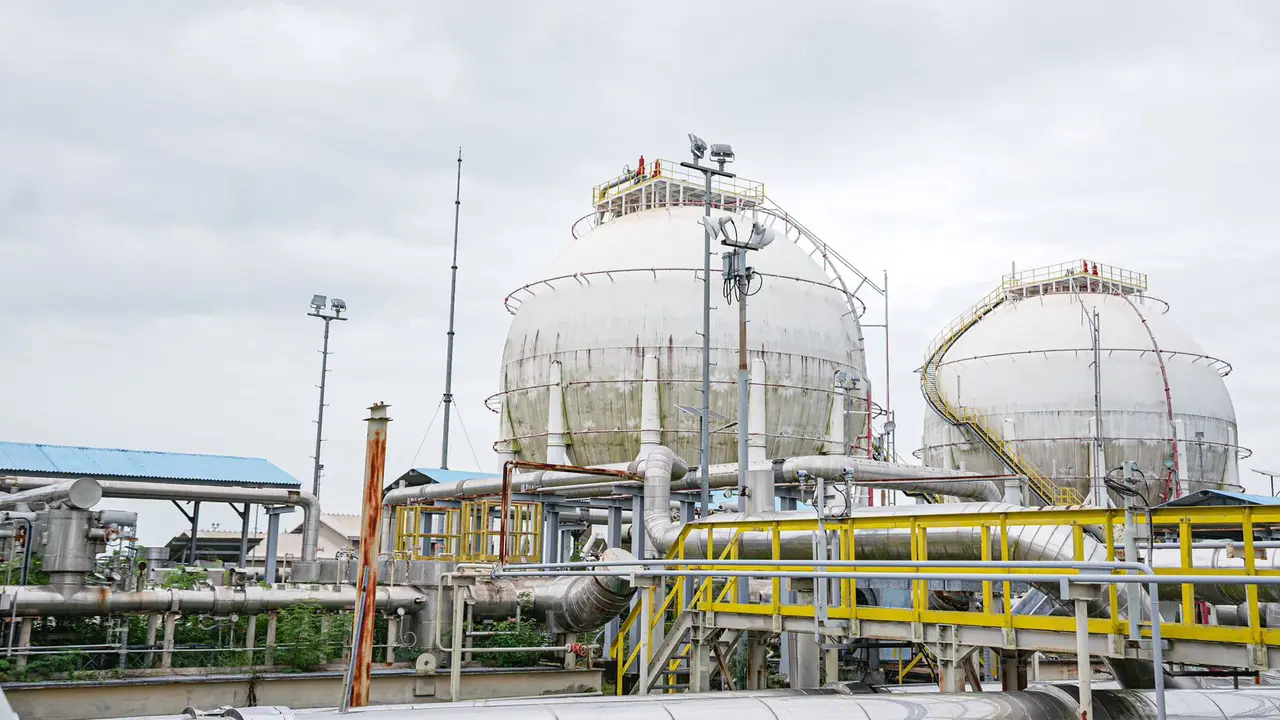 Pertamina Patra Niaga meresmikan proyek revitalisasi Terminal LPG Arun di Lhokseumawe, Aceh. Dok PPN