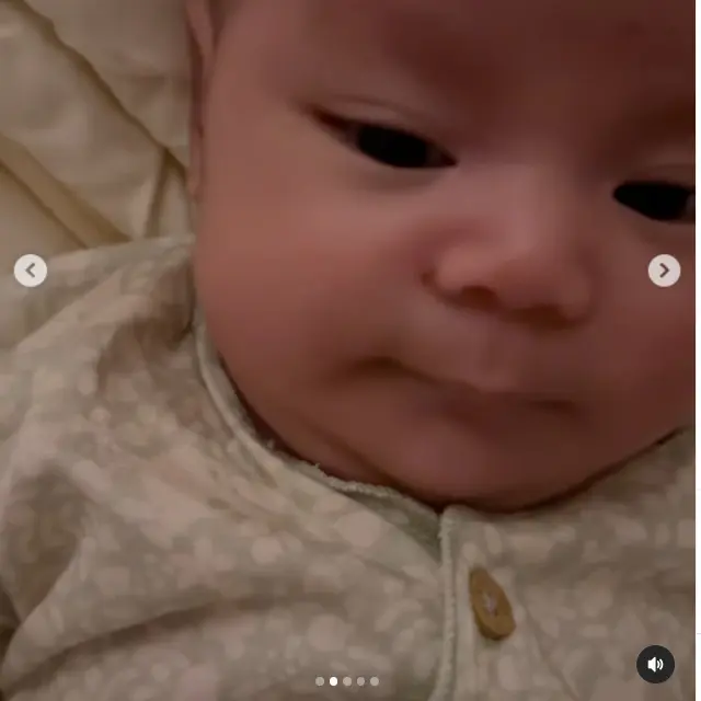 6 Potret Larissa Chou Ungkap Wajah Baby Alesha, Mirip Ikram Rosadi Versi Cewek