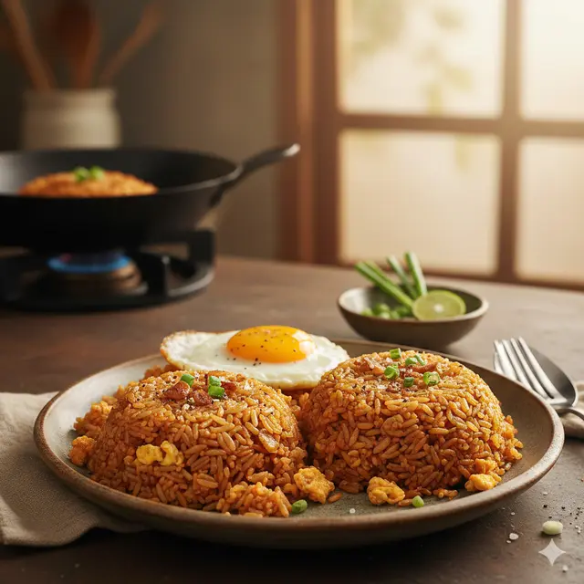 Cara Mengolah Sisa Nasi Takjil untuk Sahur (Foto: Gemini AI)