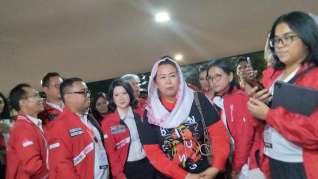Yenny Wahid menghadiri acara Kopdarnas PSI