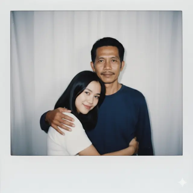 Cara Buat Foto Polaroid bareng Orang Tua yang Telah Tiada dengan Google Gemini AI