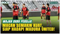 Persija Jakarta menggelar latihan jelang laga melawan Madura United pada pekan ke-18 BRI Super League, Jumat (23/1/2026). Tiga rekrutan anyar, Fajar Fatturahman, Alaeddine Ajaraie, dan Paulo Ricardo sudah ikut berlatih.
