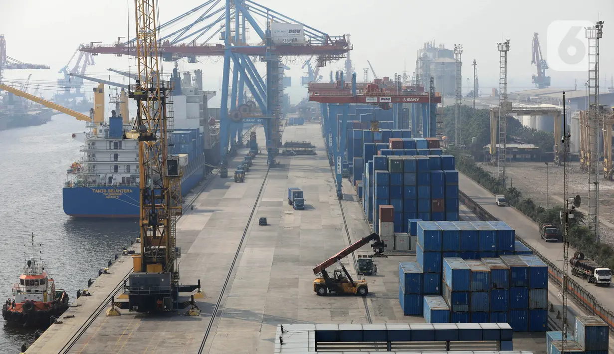 Surplus neraca dagang pada Juni 2024 ditopang sektor nonmigas yang nilainya mencapai 4,43 miliar dolar AS. (Liputan6.com/Angga Yuniar)