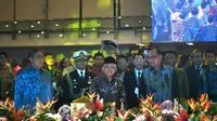 Wakil Presiden (Wapres) Ma&rsquo;ruf Amin menghadiri Global Muslim Business Forum 2023 di Borneo Convention Centre, Kuching, Malaysia, Selasa (28/11/2023) (Istimewa)