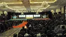 Suasana sidang pleno laporan tahunan Mahkamah Agung (MA) tahun 2014 di Jakarta Convention Center, Senin (17/3/2015). MA mencatat rasio produktivitas memutus perkara tahun 2014 meningkat 5,20 persen dibandingkan tahun 2013. (Liputan6.com/Faizal Fanani)