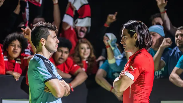 Sergio Aguero & Radamel Falcao