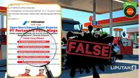 Kumpulan Hoaks Seputar Pertamina Terkini dan Fakta Sebenarnya