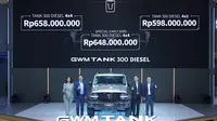 GWM Tank 300 Diesel Coba Peruntungan di Indonesia