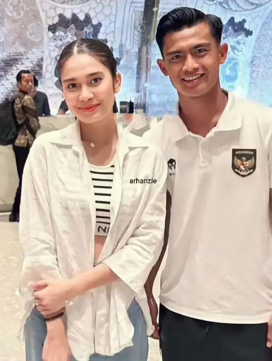 Pratama Arhan bermain apik saat Timnas Indonesia U-23 menang 9-0 dari Chinese Taipei. [TikTok.com/arhanzle]