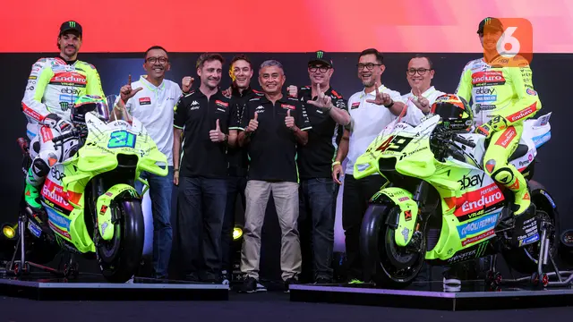 Foto: Detail Menakjubkan Livery Motor Pertamina Enduro VR46 untuk MotoGP2025