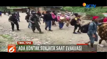 Tim Gabungan TNI-Polri berhasil mengevakuasi ratusan sandera di Tembagapura, Papua, dengan selamat, meski sempat ada kontak senjata.