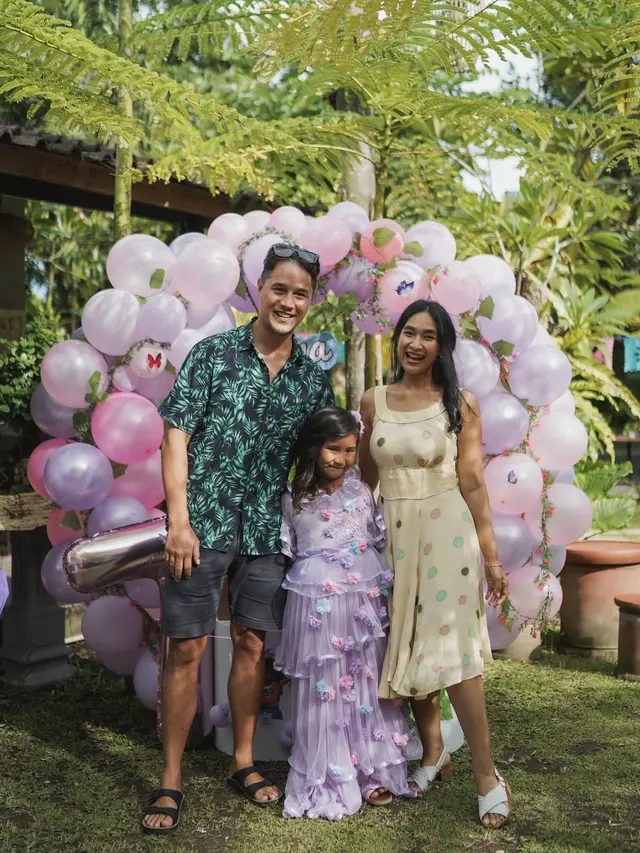6 Potret Perayaan Ultah Kinandari Anak Happy Salma, Meriah Penuh Keceriaan