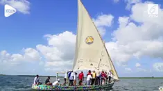 Penduduk pulau Kenya membuat sebuah kapal yang seluruhnya terbuat dari plastik daur ulang yang dikumpulkan selama pembersihan laut. Kapal tersebut memiliki panjang 9 meter.