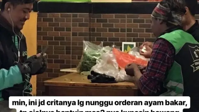 6 Momen Lucu Saat Driver Ojek Online Ambil Order Makanan