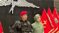 Juliana Moechtar Anggun Pakai Seragam Persit, Aktif Dampingi Suami Dinas