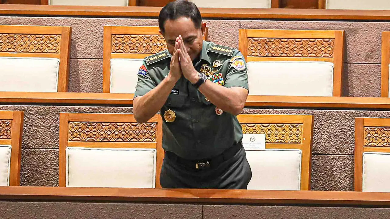 Agus Subiyanto sebagai Panglima TNI