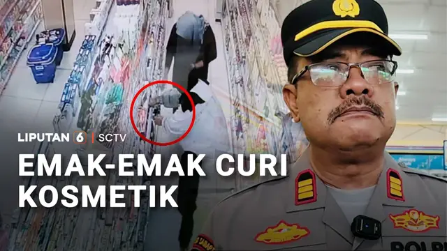 Emak-Emak Curi Kosmetik