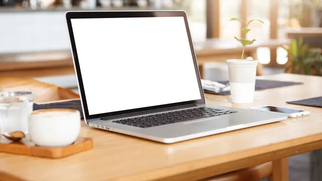 Ilustrasi laptop