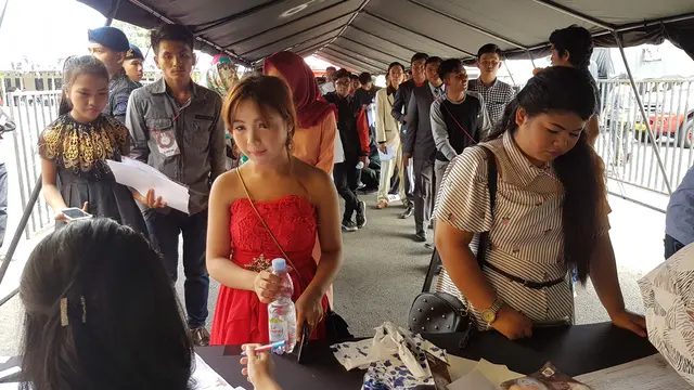 Audisi Liga Dangdut Indonesia (LIDA) di Sulawesi Selatan