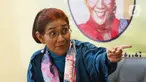 Mantan Menteri Kelautan dan Perikanan Susi Pudjiastuti saat acara diskusi "Ngopi Bareng Presiden PKS" di DPP PKS, Jakarta, Senin (20/1/2020). Diskusi ini mengangkat tema "Sengketa Natuna dan Kebijakan Kelautan". (Liputan6.com/Herman Zakharia)