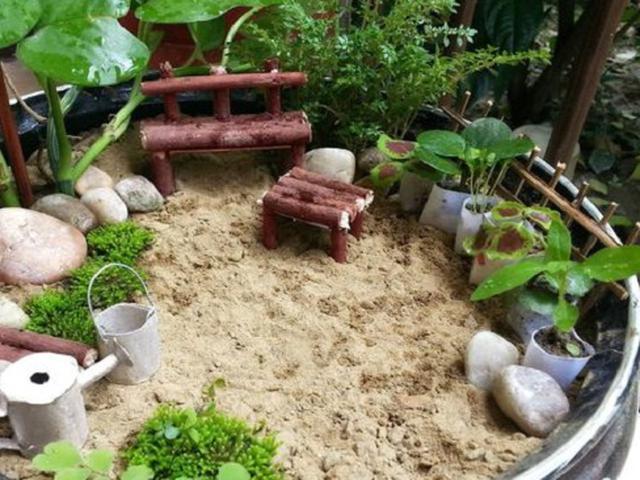 Miniatur Taman Karya Seni Cantik Penghias Rumah Lifestyle Liputan6 Com