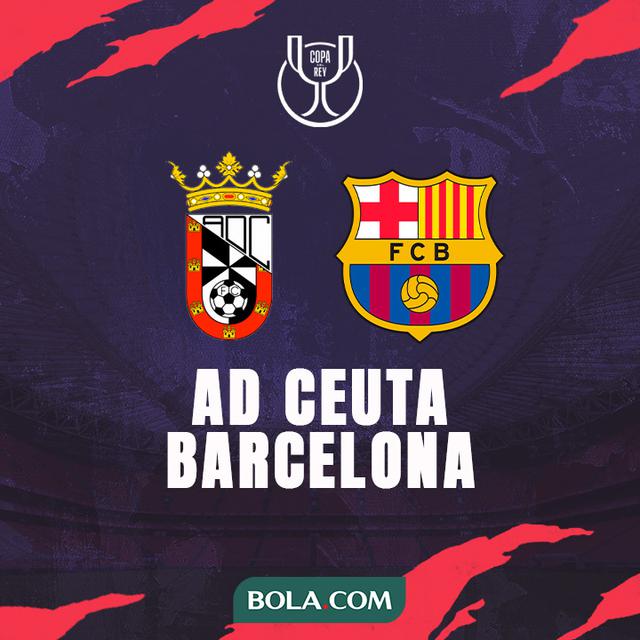 Copa del Rey - AD Ceuta Vs Barcelona