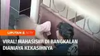 Video kekerasan fisik yang dialami seorang mahasiswi oleh kekasihnya di Bangkalan, Jawa Timur, viral di media sosial. Keluarga korban melapor ke polisi.