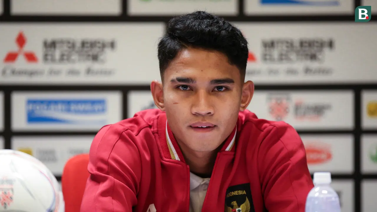 Pemain Timnas Indonesia Marselino Ferdinan