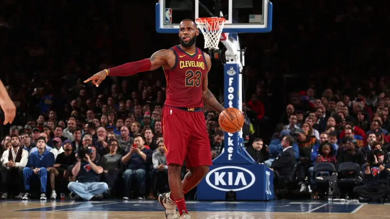 Bintang Cleveland Cavaliers, LeBron James (Twitter NBA)