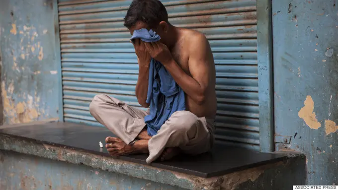 Foto Akibat Gelombang Panas India yang Buat Hati Kamu Perih