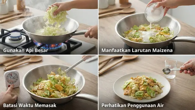 Resep Tumis Kol Telur yang Gurih dan Tidak Berair