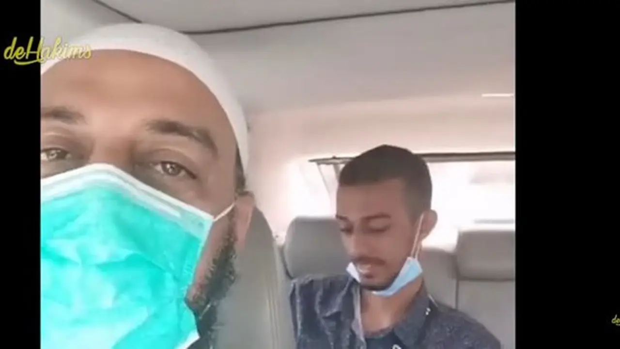Ali Hasan dan mendiang Syekh Ali Jaber