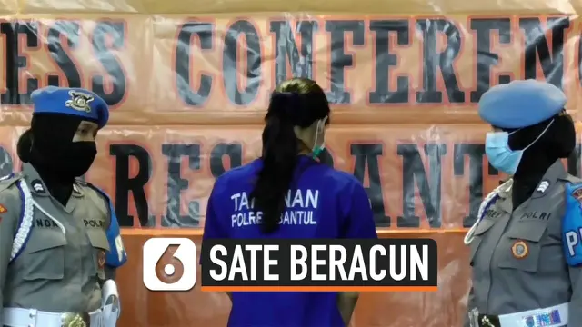 VIDEO: Sate Beracun, Polisi Dalami Hubungan Tersangka dan Aiptu Tomi