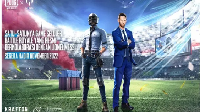 Lionel Messi digaet PUBG Mobile