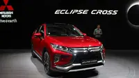 Peluncuran Mitsubishi Eclips Cross di Geneva Motor Show 2017 (Foto: Indianautosblog).