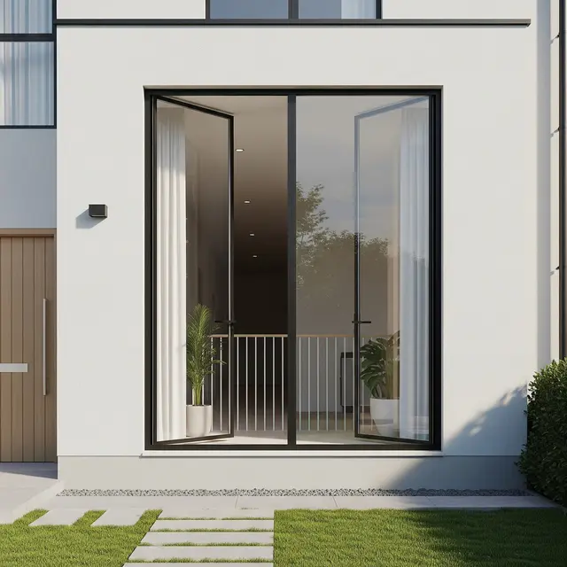 Model Jendela Rumah Bagian Depan Minimalis Terbaru (Image by Gemini AI)